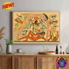 16x23inch 40x60cm Ancient Egyptian Flat Earth Cosmology Print Canvas Poster God Nut Geb Seb Wall Art
