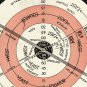 27x27inch | 70x70cm John Abizaid 1920 Flat Earth New Correct Map Poster Art Plane Stationary Surface