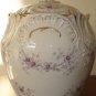 Smooth Porcelain Dresden Cracker Jar