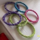 Set of 6 Children's Colored Bracelets