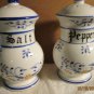 Royal Sealy 5" Heritage pattern S&P Shakers