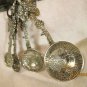 LIVE, LOVE, LAUGH. Zinc Measuring Spoons