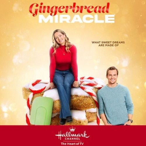 GINGERBREAD MIRACLE DVD HALLMARK CHRISTMAS MOVIE 2021 Merritt Patterson