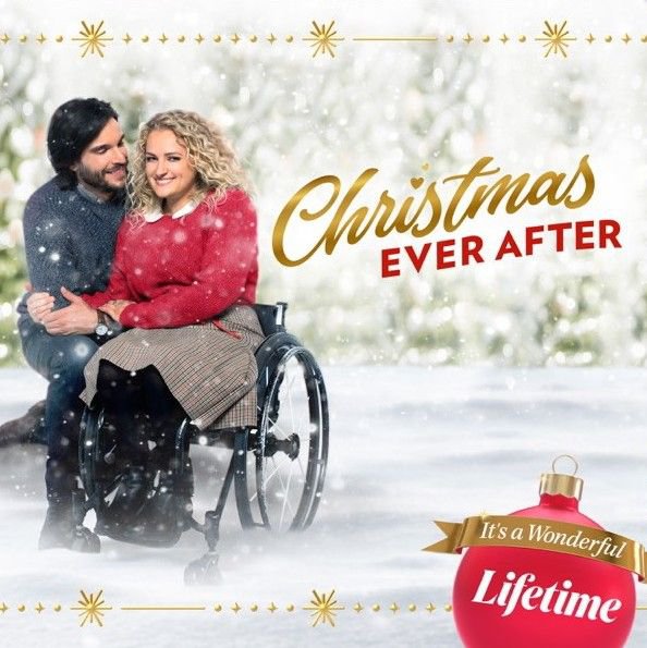 CHRISTMAS EVER AFTER DVD LIFETIME MOVIE 2020 - Ali Stroker, Daniel di Tomasso