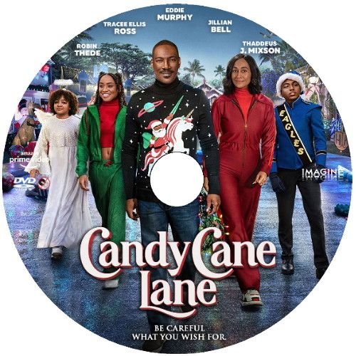 CANDY CANE LANE DVD PRIME MOVIE 2023 Eddie Murphy