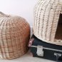 Wicker Cat House, Portable House,Soft Cat Bed, Cozy House, Cat Cave, Pet House