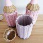 Wicker Pencil Case, Basket for Baby Things, Colour Pencils, Original Storage