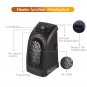 Wall Electric Heater Mini Fan Heater Warm Blower Desktop Household Wall Home Heating Stove Radiator