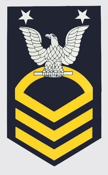 NAVY E-9 MASTER  CHIEF PETTY OFFICER STICKER DECAL