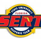 4" sert florida emergency response team logo decal sticker made in usa