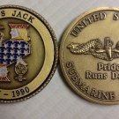 NAVY USS JACK SSN-605 SUBMARINE 1967-1990 PRIDE RUNS DEEP CHALLENGE COIN