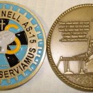NAVY USS BUSHNELL AS-15 SUBMARINE CHALLENGE COIN