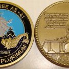 NAVY USS MCKEE AS-41 SUBMARINE CHALLENGE COIN