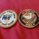 COAST GUARD GULF STRIKE TEAM NATIONAL STRIKE FORCE  NSF 1.75"   CHALLENGE COIN