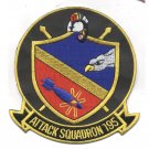 4.5" NAVY VA-195 AVIATION ATTACK SQUADRON EMBROIDERED PATCH