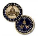 NAVY JOINT BASE ANACOSTIA BOLLING  WASHINGTON DC CAPITOL 1.75" CHALLENGE COIN