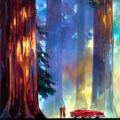 4" redwood national park car sticker decal usa made