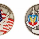 LANGLEY AIR FORCE  BASE CHALLENGE COIN