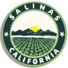 4" SALINAS CALIFORNIA CITY SEAL HELMET BUMPER EMBLEM DECAL STICKER MADE IN USA