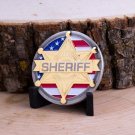 SHERIFF SAINT MICHAEL BLESSED ARE THE PEACEMAKERS MATT 5:9 2" CHALLENGE COIN