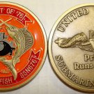 USS BILLFISH SSN-676 SUBMARINE SERVICE CHALLENGE COIN