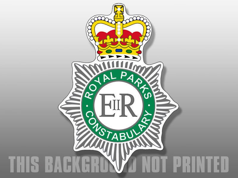 4" royal parks constabulary badge car sticker decal usa made