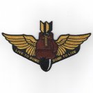 12" NAVY VA-75  LIVE TO BOMB  SUNDAY PUNCHERS EMBROIDERED JACKET PATCH
