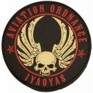 MARINE CORPS AVIATION ORDNANCE IYAOYAS AIR WING HOOK & LOOP PVC PATCH