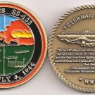 NAVY USS S-28 SS-133 LOST SUBMARINE CHALLENGE COIN