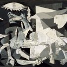 7" picasso guernica fine art decal bumper sticker