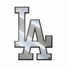 3" los angeles dodgers mlb baseball team logo 3d metal auto emblem usa made