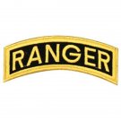 ARMY RANGER TAB ROCKER 5"  BACK JACKET EMBROIDERED MILITARY PATCH