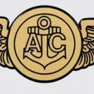 NAVY AIRCREW AC GOLD WINGS 6" WINDOW STICKER CAR DECAL
