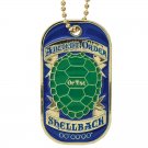 ANCIENT ORDER OF THE SHELLBACK REGULATION DOG TAG WITH CHAIN