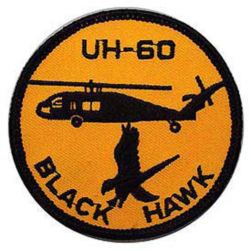 UH-60 BLACK HAWK US ARMY AVIATION EMBROIDERED  PATCH