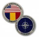 MIHAIL KOGANLNICENU AIR BASE ROMANIA NATO 1.75" CHALLENGE COIN