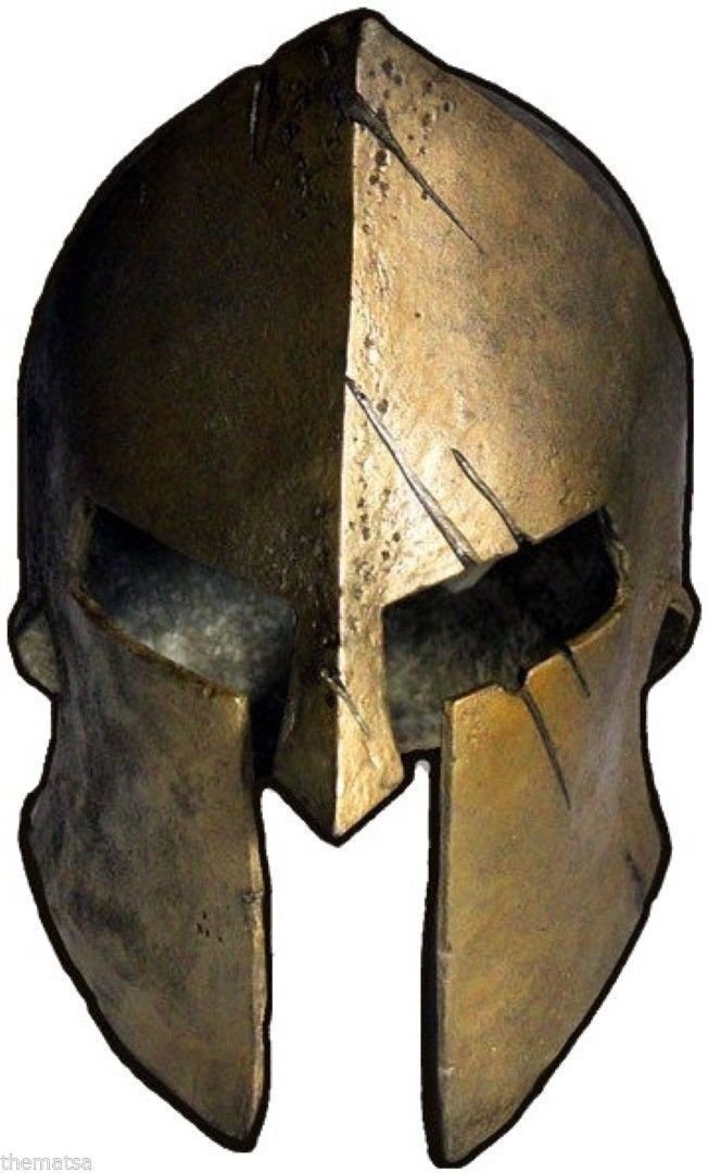MOLON LABE BRONZE SPARTAN HELMET 5 STICKER DECAL MADE IN USA