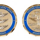 ARMY AVIATION MASTER SENIOR BASIC BADGE 1.75" CHALLENGE COIN SENIOR MASTER BASIC