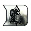 DUKE BLUE DEVILS CHROME AUTO CAR STICKER DECAL EMBLEM MADE IN USA