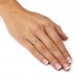 WOMENS 14K GOLD BIRTHSTONE PINK TOURMALINE HEART SHAPE RING SIZE  5 6 7 8 9 10