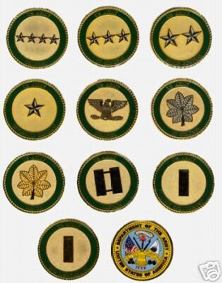 UNITED STATES ARMY OFFICER 10 CHALLENGE COIN SET