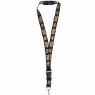 GEORGIA BULLDOGS NCAA COLLEGE SPORTS TEAM SCHOOL SPIRIT LANYARD KEYCHAIN
