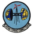 4" AIR FORCE 18TH COMMUNICATIONS SQUADRON CATENA TERRAS EMBROIDERED PATCH