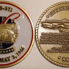 NAVY USS LAGARTO SS-371 LOST SUBMARINE CHALLENGE COIN
