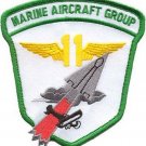 4.5" USMC MARINE CORPS MAG-11 AIRCRAFT GROUP AIR WING EMBROIDERED PATCH