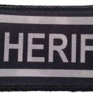 sheriff hook and loop embroidered patch package of 4