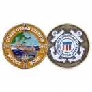 COAST GUARD STATION WOODS HOLE 1.75" CHALLENGE COIN