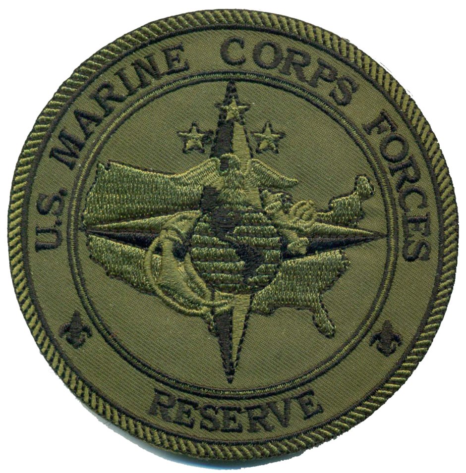 Patch US Marine Corps Recruiting Command – 4.25 Pouces – Brodé Velcro