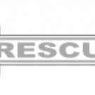 4" military rescue arrow left gray bumper sticker decal usa made