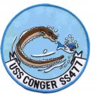 5.125" NAVY USS CONGER SS-477 EMBROIDERED PATCH